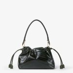 FENDI Mamma Baguette Medium Forest green inlaid hagfish leather bag - Image 2